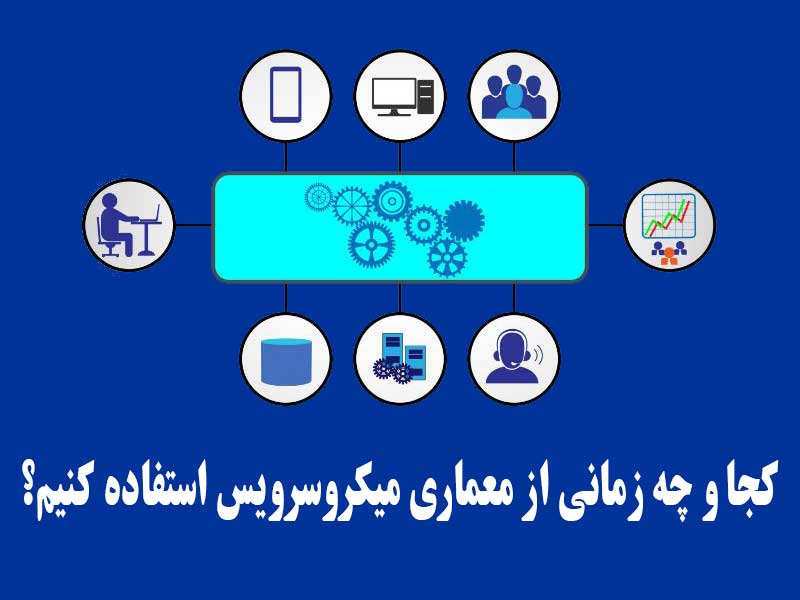 کجا و چه زمانی از معماری میکروسرویس استفاده کنیم؟