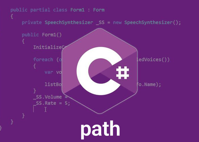 متدهای کلاس path در سی&zwnj; شارپ