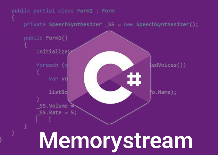 Memorystream در سی&zwnj; شارپ