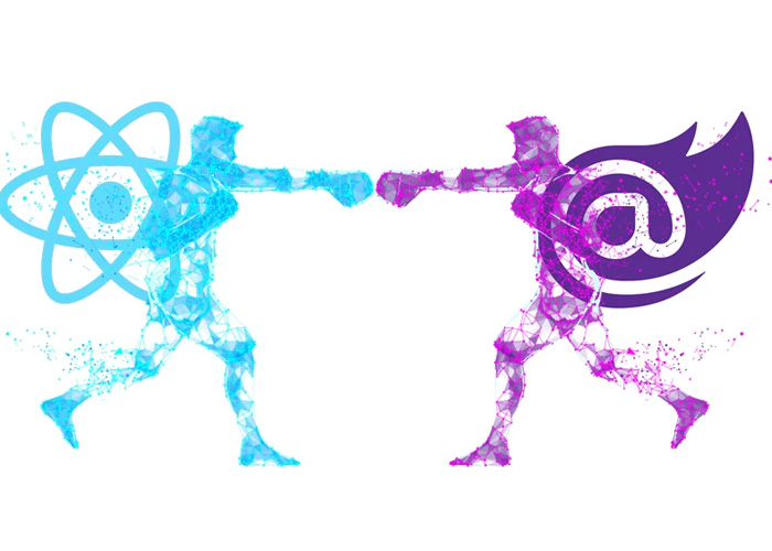 مقایسه Blazor با React