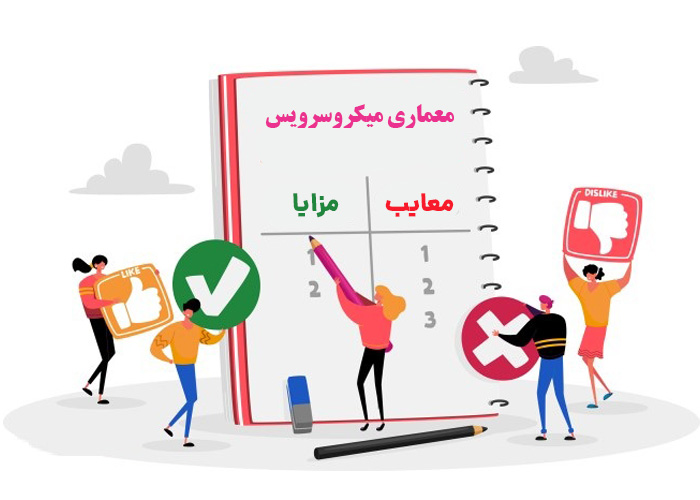 مزایا و معایب معماری میکروسرویس 