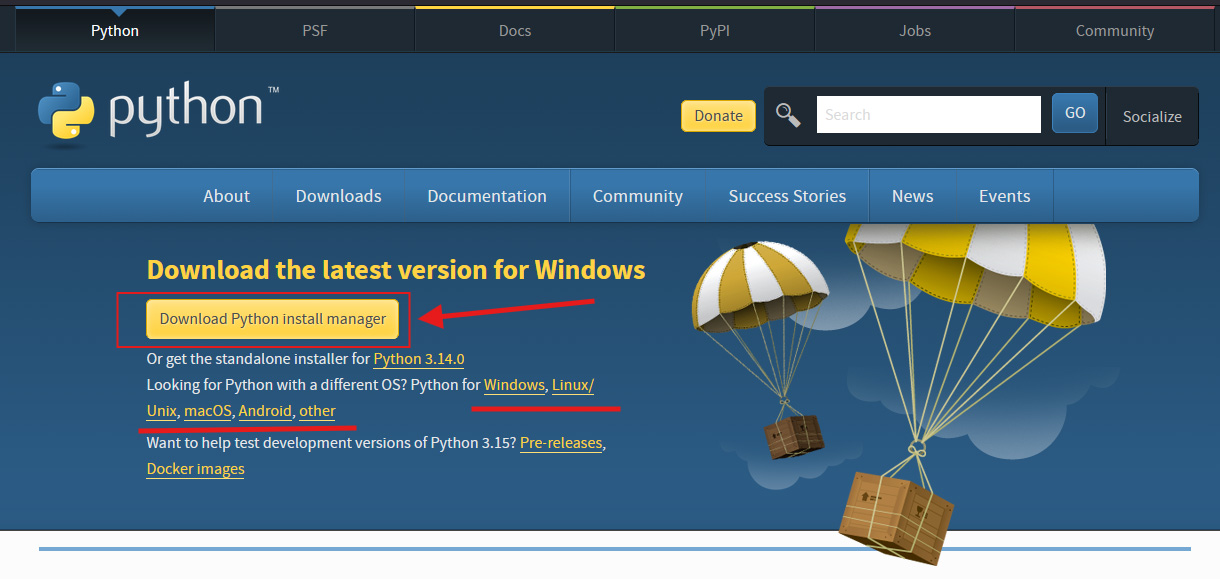 راهنمای دانلود پایتون برای ویندوز و اندروید